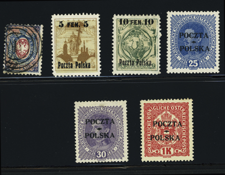 1860-1960, Attractive mostly mint collection of POLAND