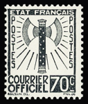 N°1/15, Francisque neuf sans trace de charnière.