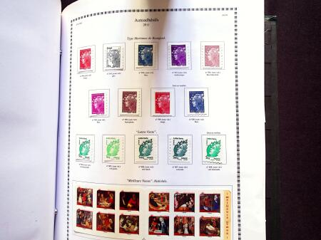 1900-2019 6 albums de France, neuf entre 1960 à 2016,