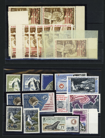 TAAF 1948-1968 Sélection de timbres neufs ** (qq *