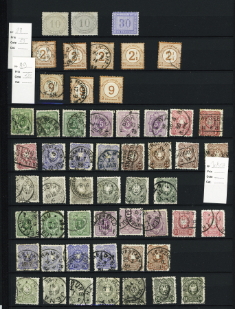 1872-1915 Mint & used collection with light duplication
