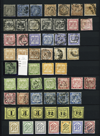 Mint & used collection incl. light duplication for