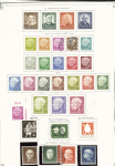1949-1955 Mint & used collection incl. light duplication