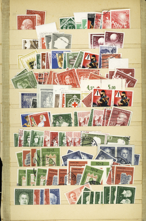 1949-1955 Mint & used collection incl. light duplication