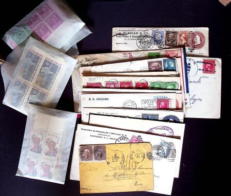 1865-1969, Lot of 18 covers and cards from all periods,