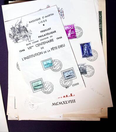 1910-48, Attractive selection of stamps and covers
