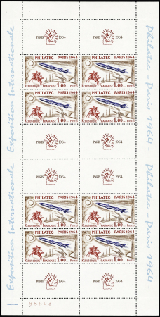 N°3 neuf *, 6 neuf ** (pli en marge), 6 obl., et Poste