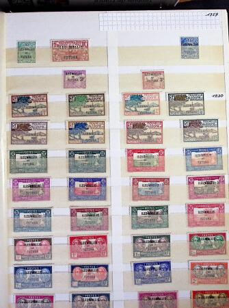 1890-2000, Collection de colonies et des DOM TOM de