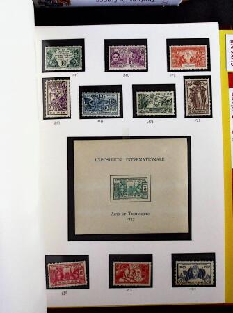 1890-2000, Collection de colonies et des DOM TOM de
