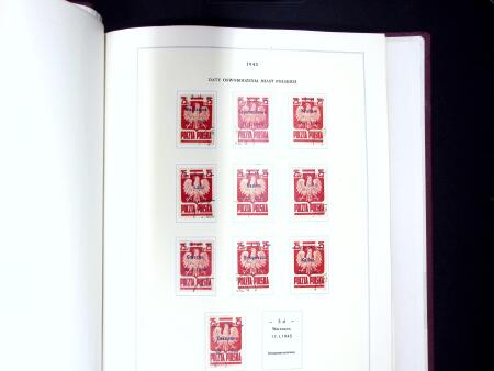 1919-2002, Attractive collection of Poland mounted