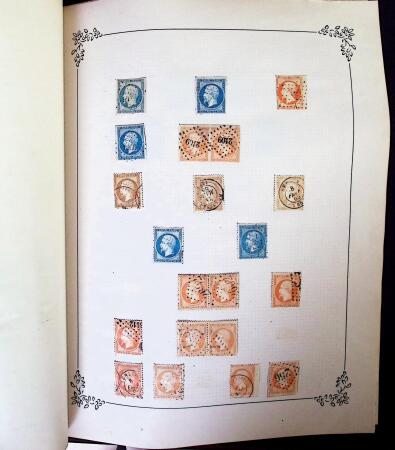 1849-1940, Old-time All-World collection in thick Yvert