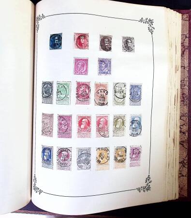 1849-1940, Old-time All-World collection in thick Yvert