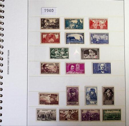 1849-2000, Collection de France de 31 albums allant