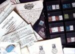 1849-1940 Pochette de timbres avec de bonne trouvaille.