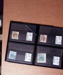 1849-1940 Pochette de timbres avec de bonne trouvaille.