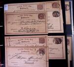 1870-1970, Huge accumulation of postal stationery cards
