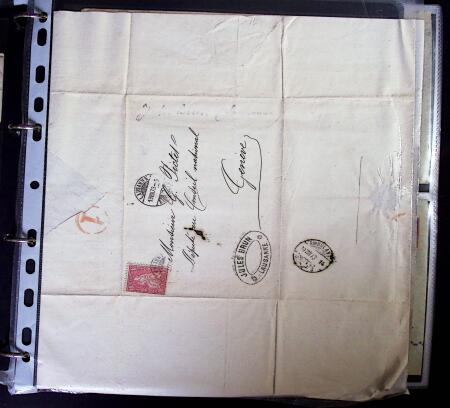 1874-1950, Large POSTAL HISTORY holding in three stockbooks