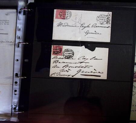 1874-1950, Large POSTAL HISTORY holding in three stockbooks