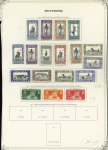 1893-1934 Mint & used collection of ERYTREA on pages,