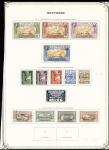 1893-1934 Mint & used collection of ERYTREA on pages,