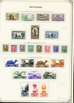 1893-1934 Mint & used collection of ERYTREA on pages,