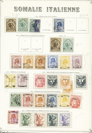 1903-1936 SOMALIA: Mint & used collection of Italian occupation