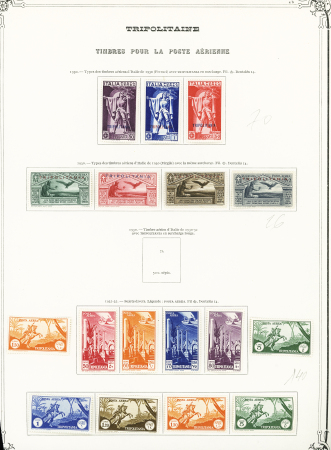 1916-1938 Mint & used collection of Italian occupation