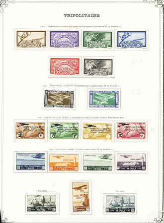 1916-1938 Mint & used collection of Italian occupation