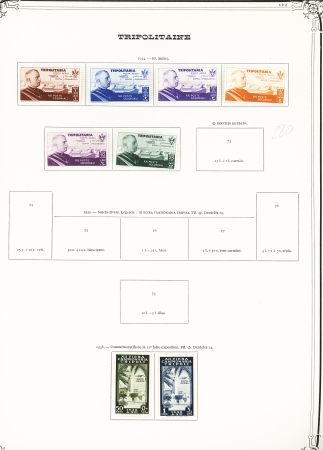 1916-1938 Mint & used collection of Italian occupation