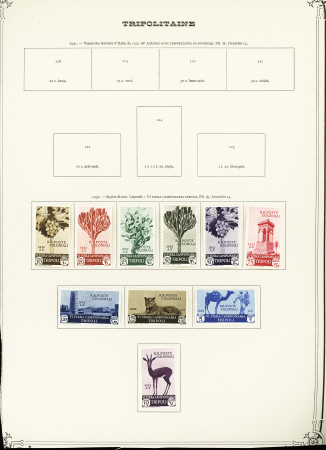 1916-1938 Mint & used collection of Italian occupation