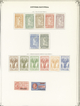 1925-26 Mint collection of Italian occupation of