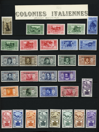 1932-1936 Mostly mint collection of Italian colonies