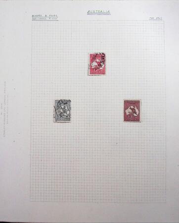 1871-1950, Mint & used collection in three albums showing