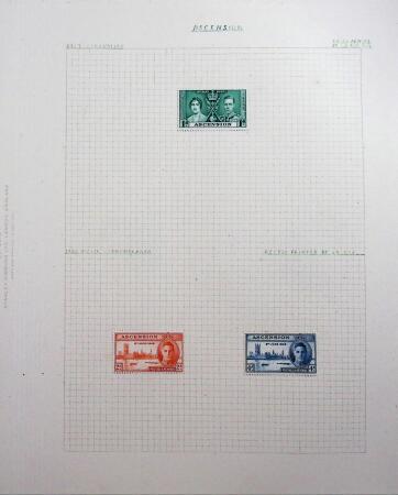 1871-1950, Mint & used collection in three albums showing