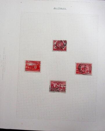 1871-1950, Mint & used collection in three albums showing