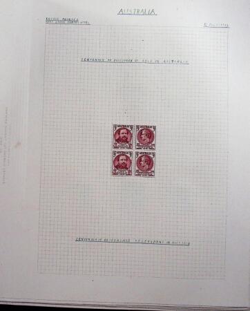 1871-1950, Mint & used collection in three albums showing