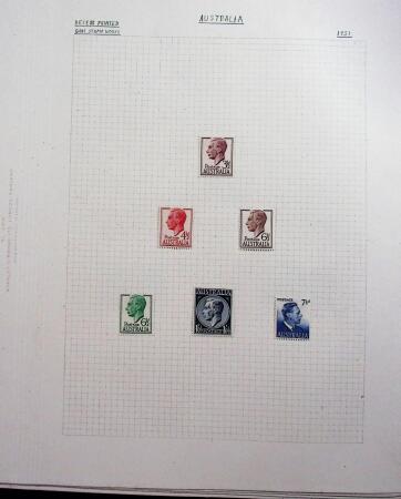 1871-1950, Mint & used collection in three albums showing