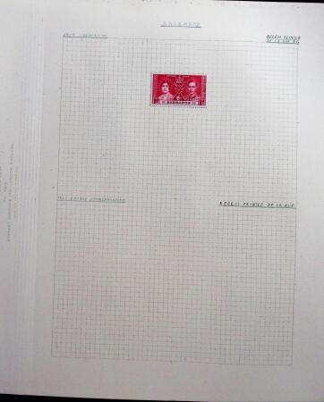 1871-1950, Mint & used collection in three albums showing
