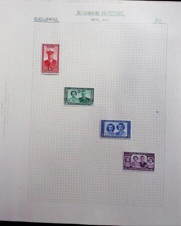 1871-1950, Mint & used collection in three albums showing