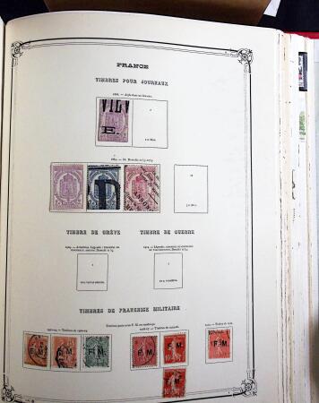 1840-2010, Collection de timbres neufs et oblitérés,