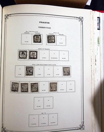 1840-2010, Collection de timbres neufs et oblitérés,