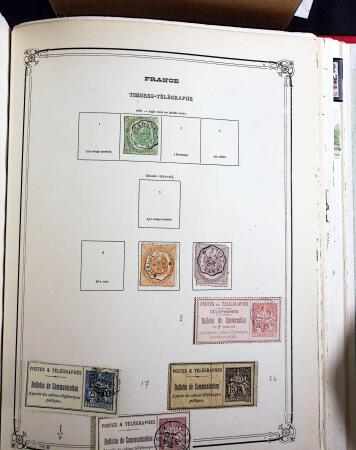 1840-2010, Collection de timbres neufs et oblitérés,