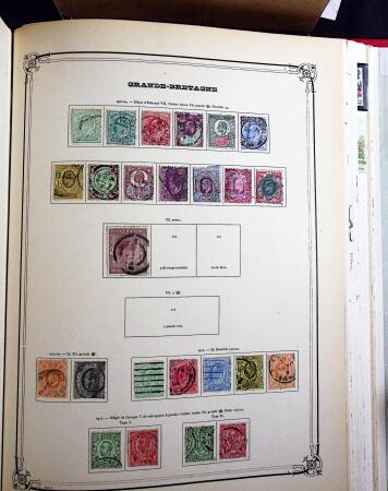 1840-2010, Collection de timbres neufs et oblitérés,