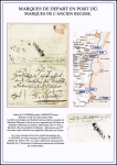 Rarissime MP "LANDSER" au verso d'une lettre 1783 avec