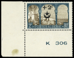 N°69a variété "5è arbre" et n°69b variété "arbre