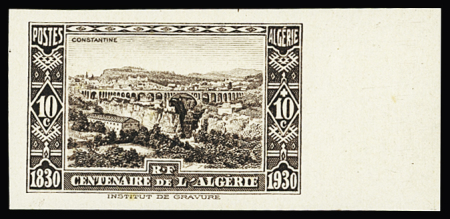 N°88 10c+10c essai de couleur en marron, bdf, neuf