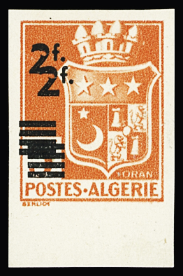 N°197c 2f sur 5f variété double surcharge et non
