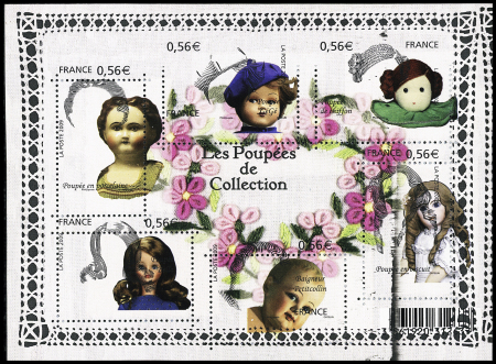 N°4394 à 4399, Poupées de collection, spectaculaire