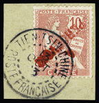 N°15, 16, 16a, 18a, 19, 19b, obl., TTB