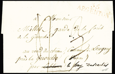 "Deb 35 Le Blanc" (34x9mm - 1825), ind 18, pièce de luxe